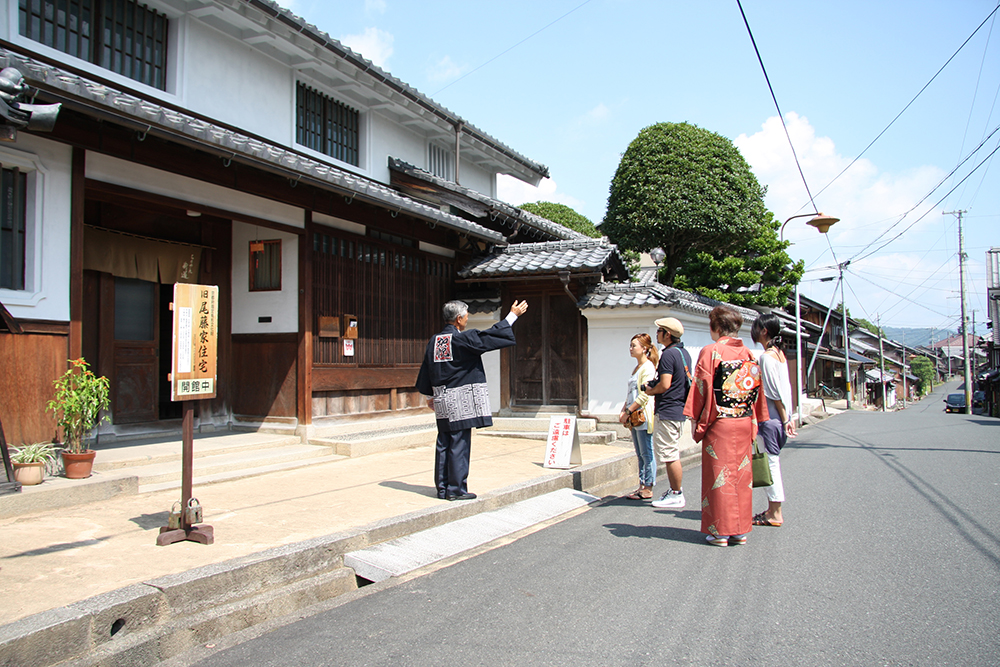 ちりめん街道 （与謝野町加悦伝統的建造物群保存地区）